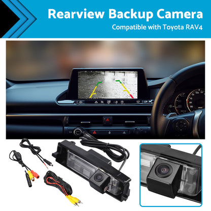 Car Reverse Camera Rear View Backup Parking Suitable for Toyota RAV4 2006-2012-0