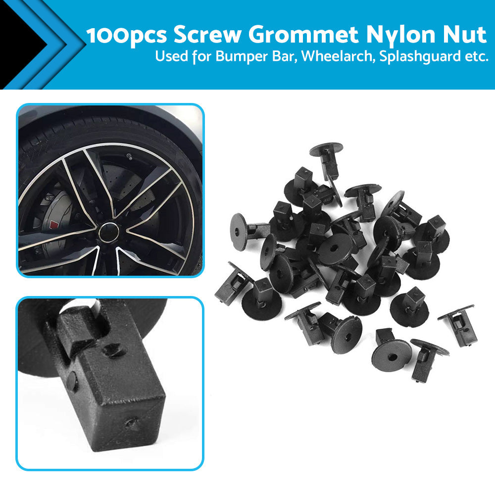 Screw Grommet Trim Clip Wheelarch Inner Guard Bumper Nut Suitable For Toyota-0