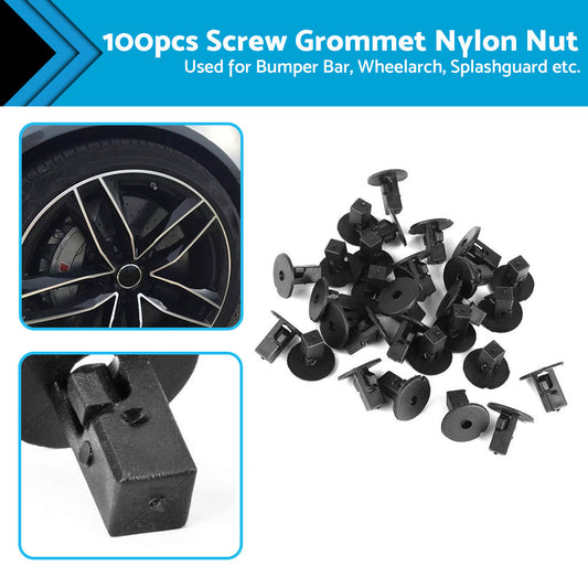 Screw Grommet Trim Clip Wheelarch Inner Guard Bumper Nut Suitable For Toyota-0