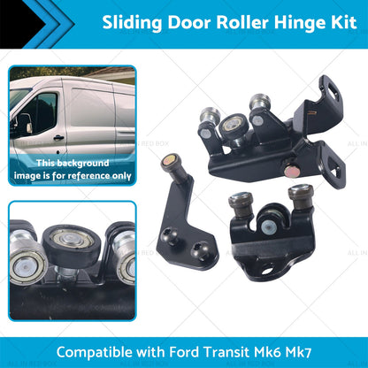 Left Side Door Top Middle Bottom Roller Runner Suitable for Ford Transit MK6 MK7-1