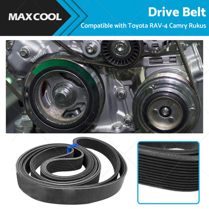 7PK1905 Drive Belt Suitable for Toyota Camry ACV40R RAV4 Rukus Tarago ACR50R-0