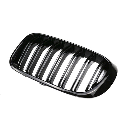 Front Bumper Kidney Grille Grill Suitable For BMW X3 F25 / X4 F26 2014-2017-3