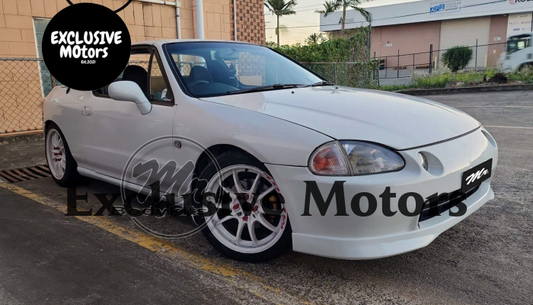 Type R Front Bumper Lip Spoiler for Honda CRX 1992-1996 Plastic