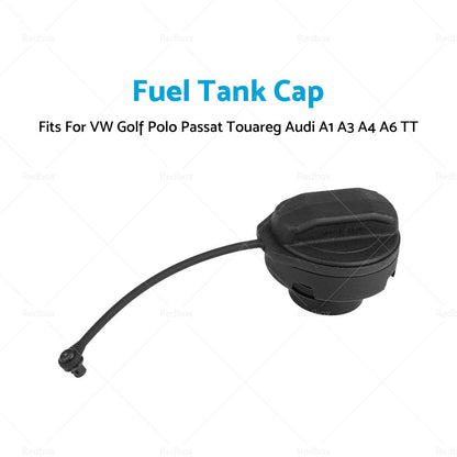 Fuel Tank Cap Fit For Volkswagen VW Golf Polo Passat Touareg Audi A1 A3 A4 A6 TT-3
