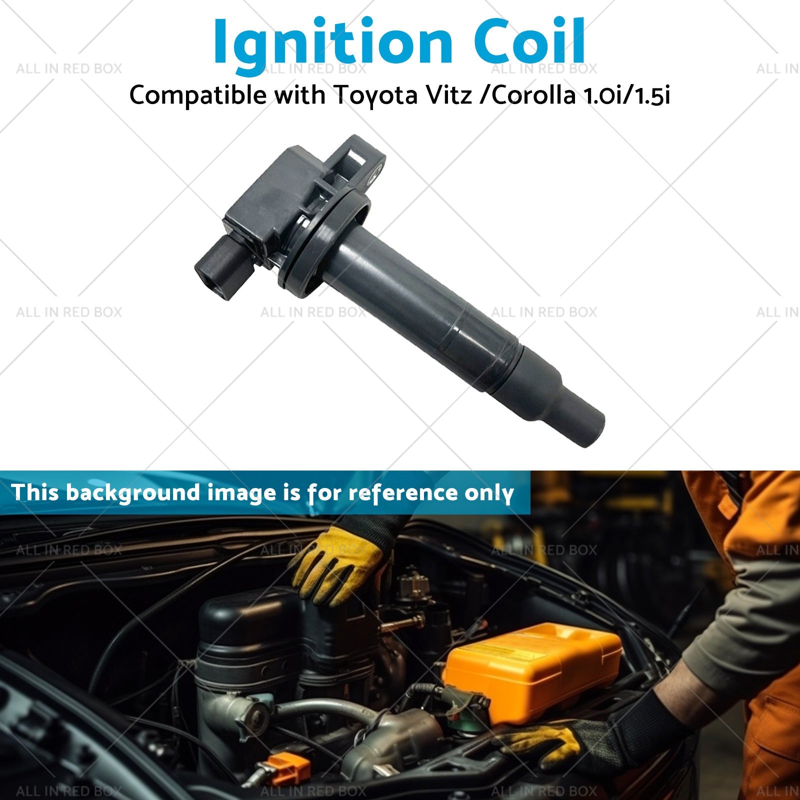 9091902240 Ignition Coil Suitable for Toyota Vitz  00  or Corolla  13  1. 0i or 1. 5i-4