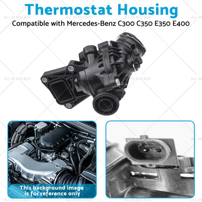 Thermostat Housing Suitable for Mercedes-Benz C300 C350 E350 E400 2762000515-3