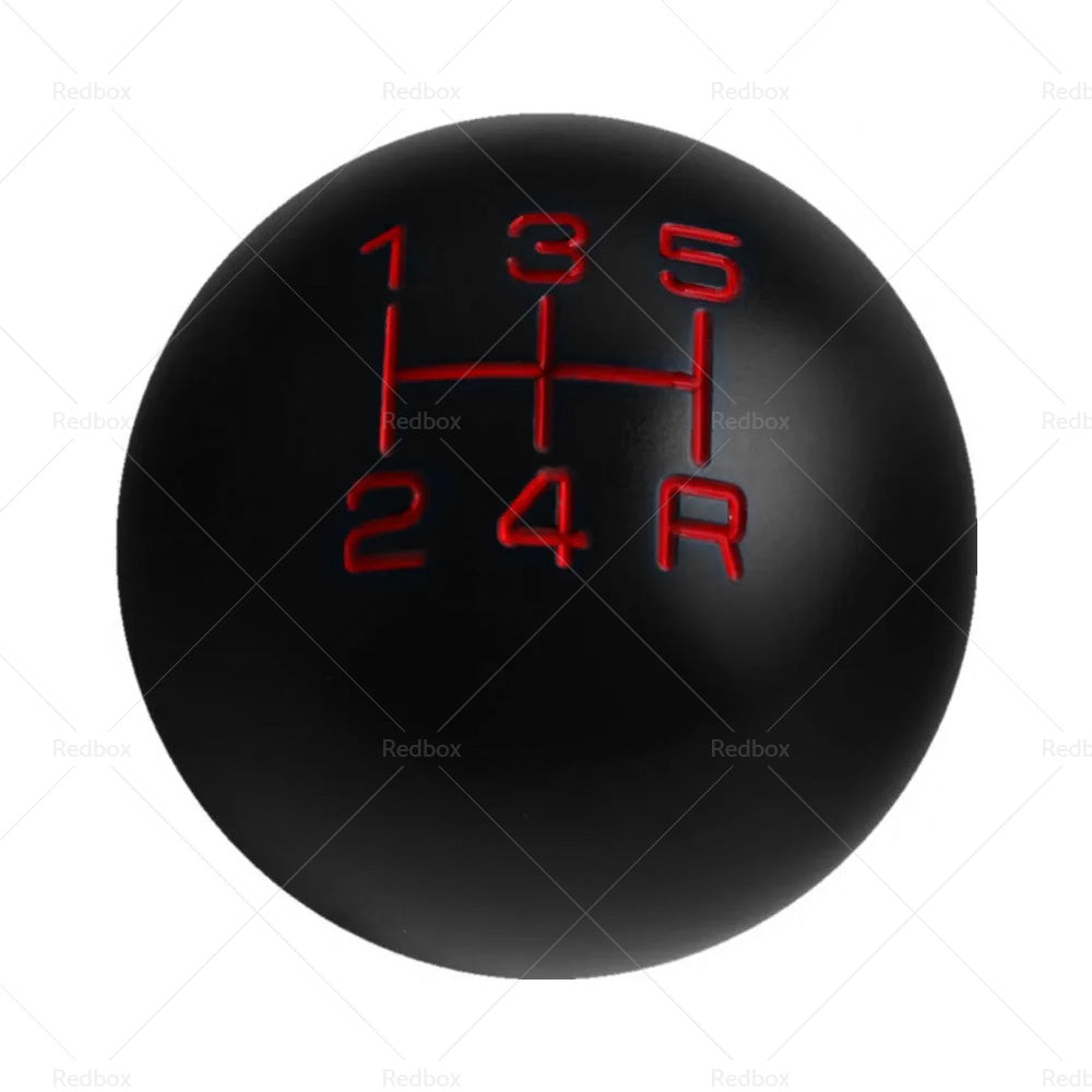 1 Set Universal 5 Speed Car MT Manual Round Ball Gear Shift Knob Shifter Lever-2