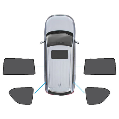 Car Window Sun Shade Magnetic Suitable For Nissan Patrol 2012–2024 Y62 Series-5