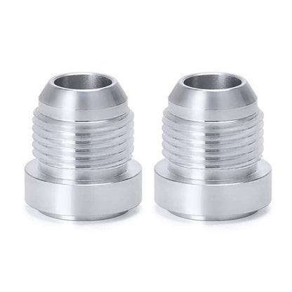2x AN12 Male Aluminium weld on JIC bungs fitting -12AN JXSS032-12-A-1