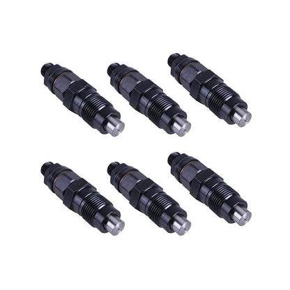 6x Diesel Fuel Injectors Suitable For Toyota HZJ105 HZJ75 HZJ78 HZJ79 4.2L 1HZ 1990-2007-0
