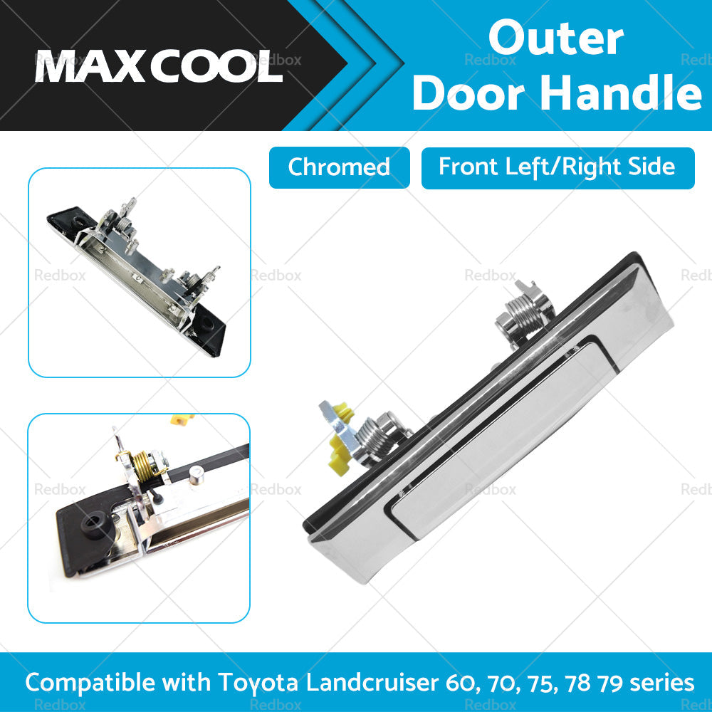 Door Handle Front LH or  RH Suitable for Toyota Landcruiser 60 70 75 78 79 80-07-1