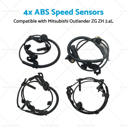 4670A576 4x ABS Speed Sensors Suitable for Mitsubishi Outlander ZG ZH 2. 4L 06-12