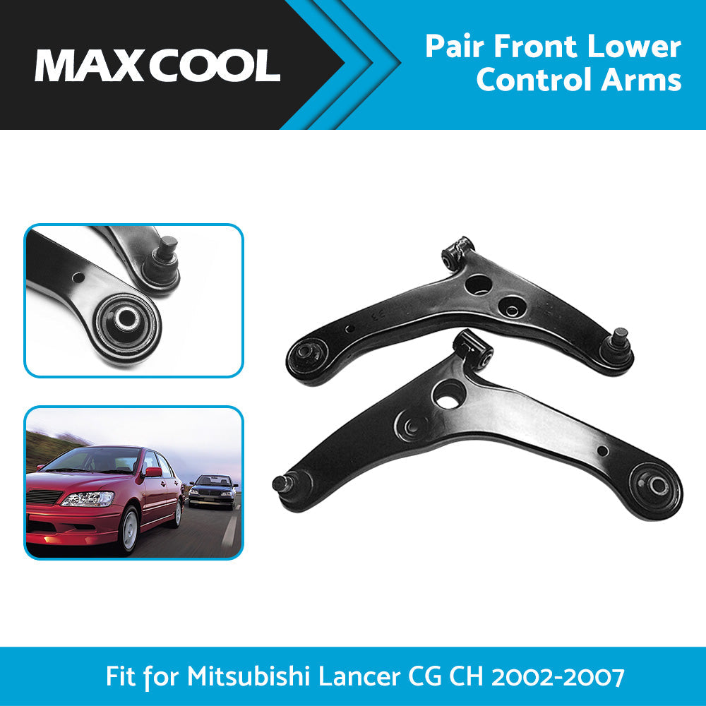 Pair Front Lower Control Arm Suitable For Mitsubishi Lancer CG CH 2002-2007-2