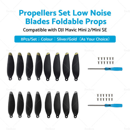 Propellers Low Noise Blades Foldable Props Suitable For DJI Mavic Mini 2/Mini SE-1