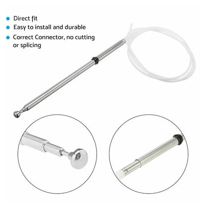 Power Radio Antenna Aerial Mast Rope Suitable for Toyota Landcruiser 100 105-2