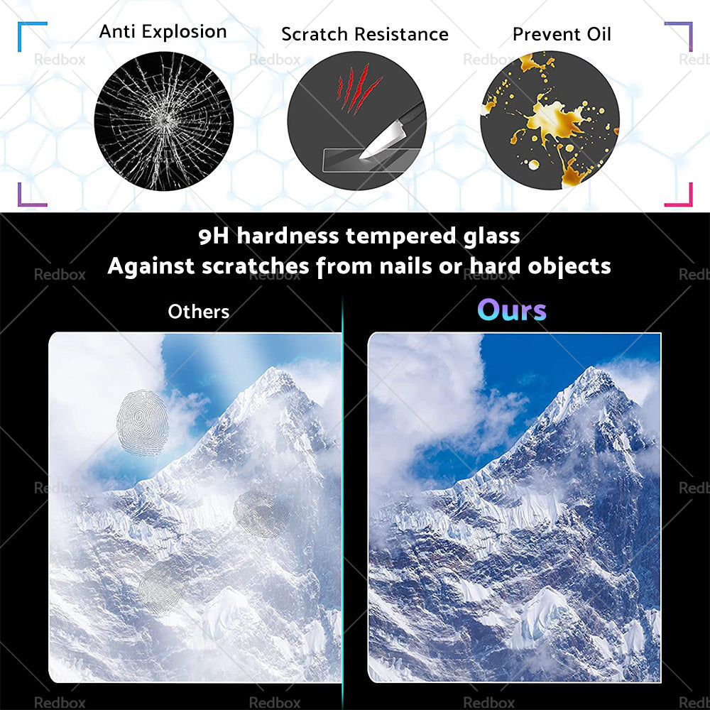 Suitable For Toyota HiLux 2021-2022 Car Touchscreen Protector Tempered Glass 8in-4