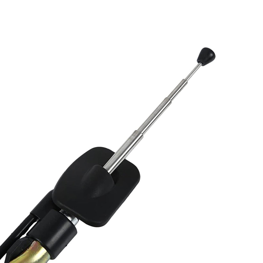 1x Radio Antenna Guard Mount Car Aerial 4 Sections Suitable For Nissan Navara D22-3