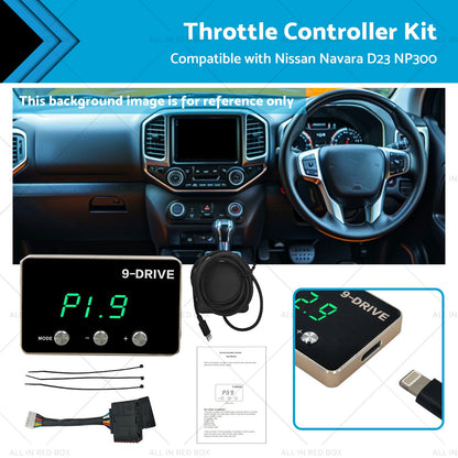 Throttle Controller Kit Suitable for Nissan Navara NP300 D23 2015-2023-0