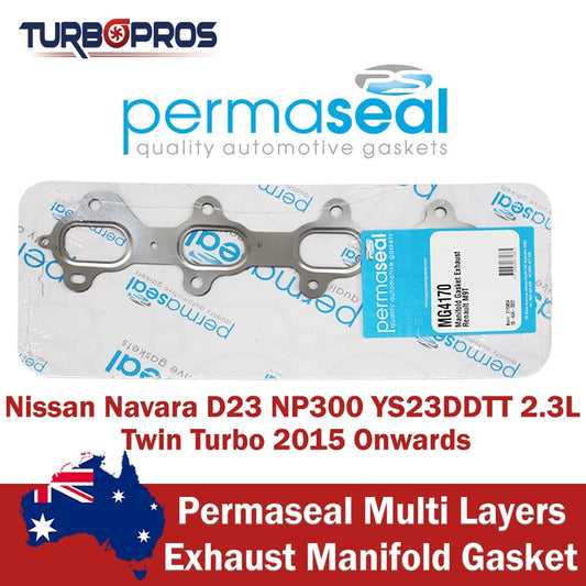 Permaseal Exhaust Manifold Gasket for Nissan Navara D23 2.3L Twin Turbo 2015-
