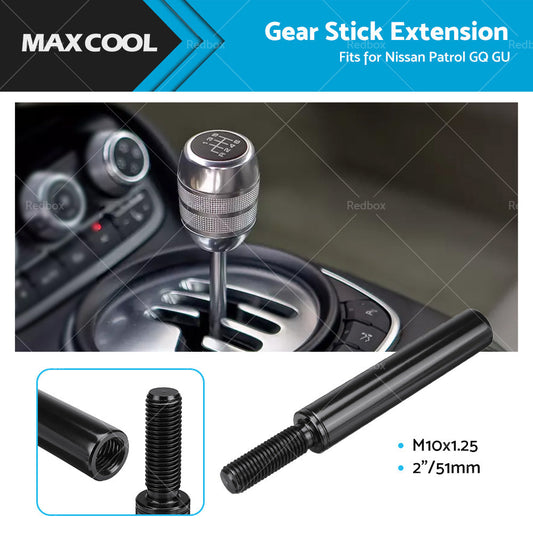 Fit for Nissan GQ GU Patrol Gear Stick Extension M10x1. 25 Shift Extender 2 inch  51mm-0