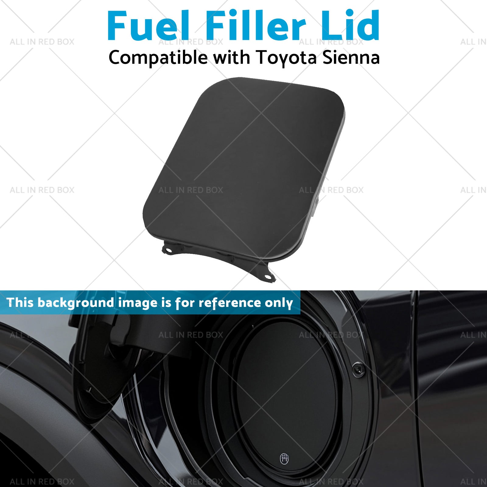Fuel Filler Lid Suitable for Toyota Sienna 2011-2019 77350-08020-4