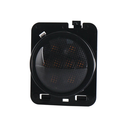 2x Front LED Side Marker Light Smoke Suitable For Jeep Wrangler JK 2007-2018-3