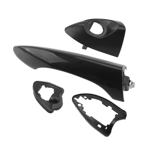 Front Right Outer Door Handle Bright Black Suitable For BMW X5 E53 2000-2006-0