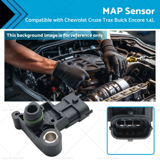 55567257 MAP Sensor Suitable for 13-20 Chevrolet Cruze Trax Buick Encore 1. 4L-0