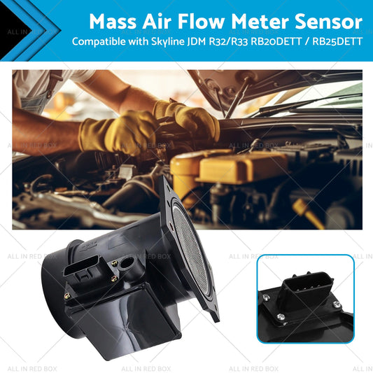 5Pin Mass Air Flow Meter Suitablefor R32 R33 S1 Skyline RB20DET RB25DET Series 1-0