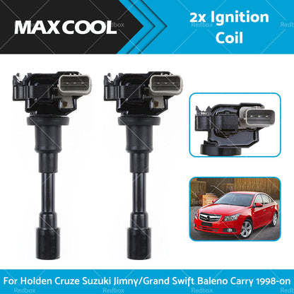 2x Ignition Coil For Holden Cruze Suzuki Jimny/Grand Swift Baleno Carry 1998-on-0