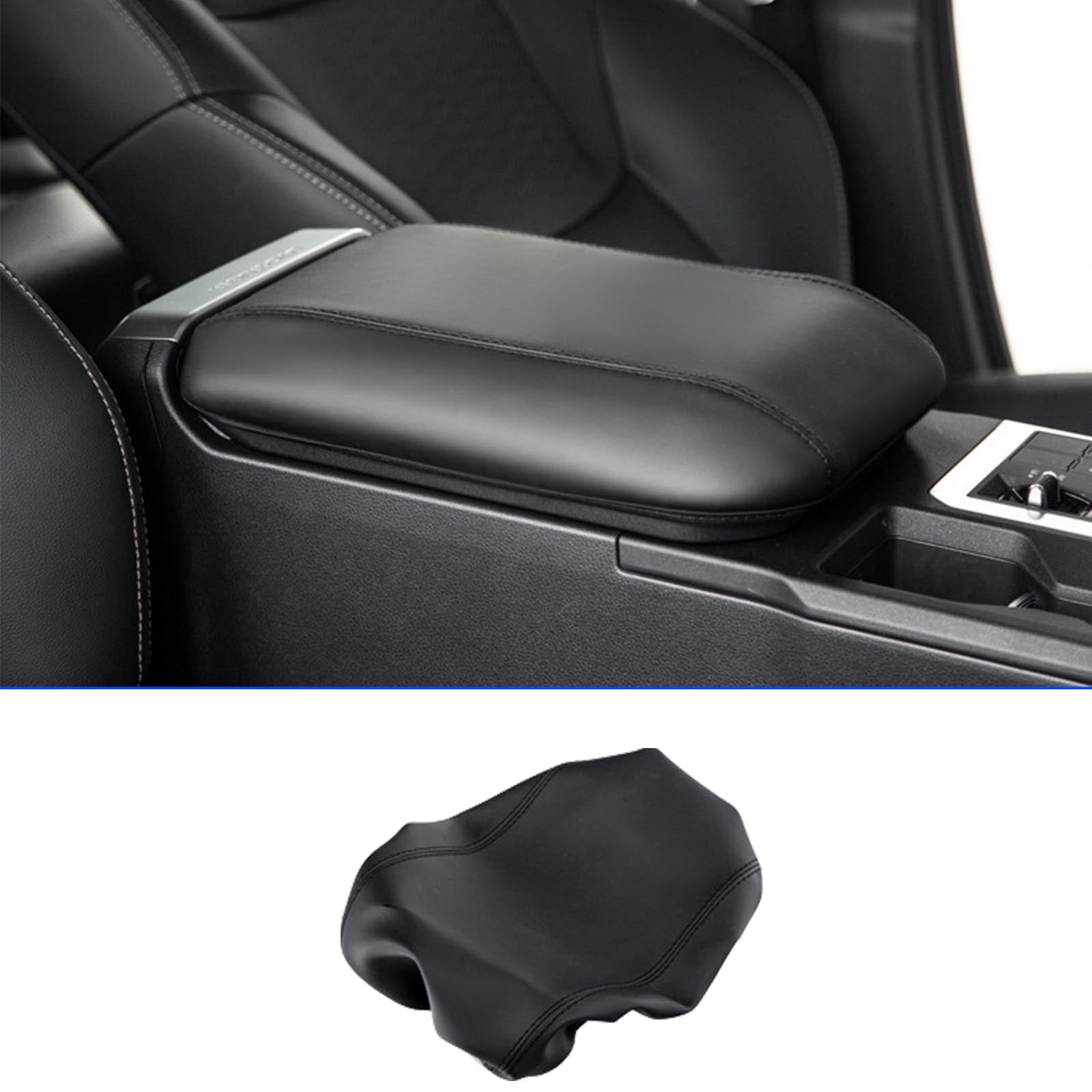 Leather Center Armrest Cover Trim Suitable For Toyota Prado LC250 2024 2025 RHD-3