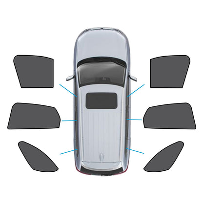 6x Magnetic Car Window Sun Shades Suitable for Mazda CX-3 CX3 2015-Current-0