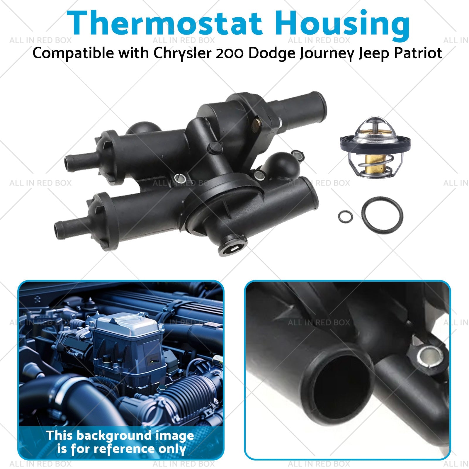 Thermostat Housing Suitable for 07-18 Chrysler 200 Dodge Journey Jeep Patriot-3