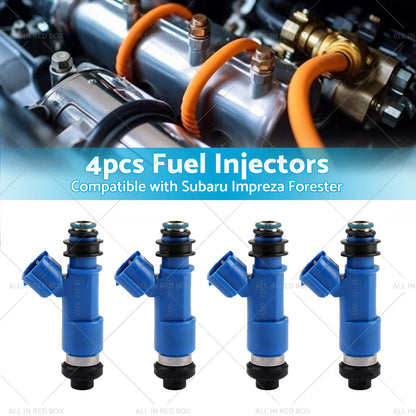 4PCS 565cc Fuel Injector Suitable For Subaru Impreza Forester Legacy 16611-AA720-2