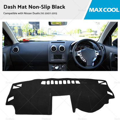 Non-Slip Dashboard Cover Dashmat Dash Mat Suitable For Nissan Dualis J10 07-13-0