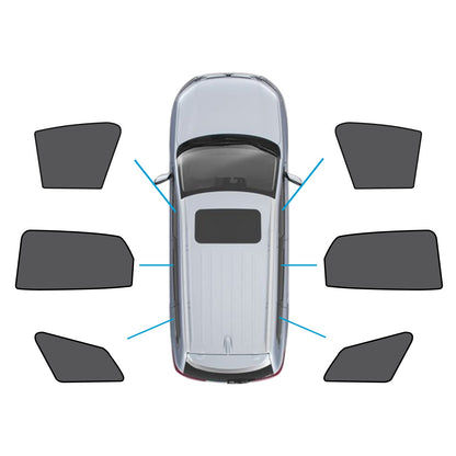 Window Magnetic Mesh Sunshades Suitable for Kia Sportage 21-24 UVA  Protection-4