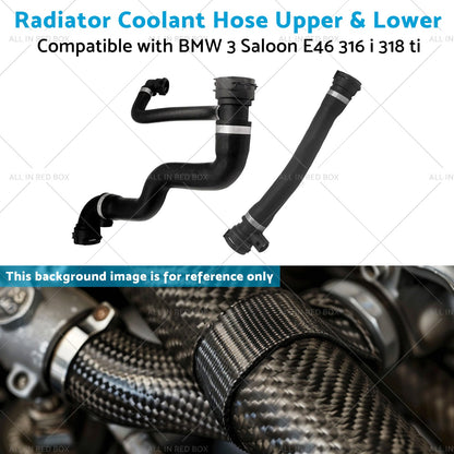 Upper  and  Lower Radiator Coolant Hose Suitable for BMW 3 Saloon E46 316 i 318 ti-4