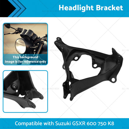 Front Headlight Bracket Suitable for Suzuki GSXR 600 750 K8 2008-2009 - Aluminum-1