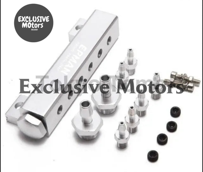 1/8" Npt 6 Port Vacuum Manifold Kit Fit Turbo Boost Intake Manifold For BMW