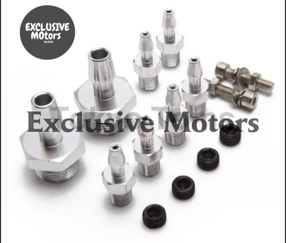 1/8" Npt 6 Port Vacuum Manifold Kit Fit Turbo Boost Intake Manifold For BMW