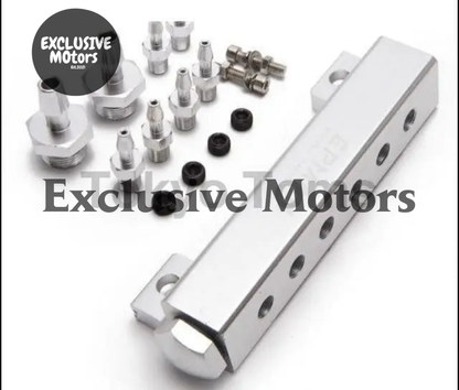 1/8" Npt 6 Port Vacuum Manifold Kit Fit Turbo Boost Intake Manifold For BMW
