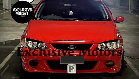 Black Headlight Eyelid Eyebrows for Ford Falcon/FPV BA BF 2002-2014