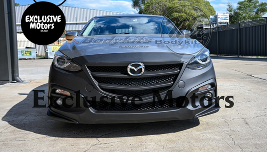 Front Bumper for Mazda 3 Sedan/Hatch 2013-2016  Plastic