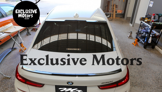 M4  Roof Spoiler Black for BMW 3 Series G20 Sedan 2018-2025
