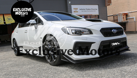 S208 STi  Front Lip Splitter for Subaru WRX VA 2017-2021