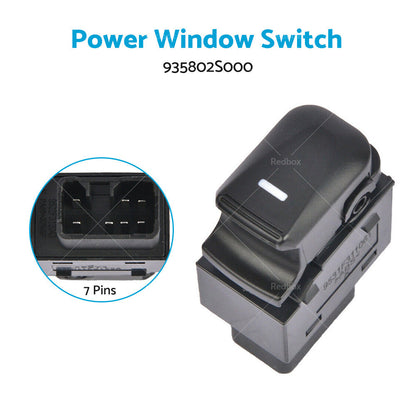 935802S000 Window Switch Front Rear Passenger Suitable for Hyundai Tucson Ix35-1