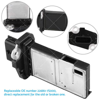 MAF Sensor Suitable For NISSAN Patrol Navara D40 Pathfinder R51 X-Trail T31 ZD30DDTI-3
