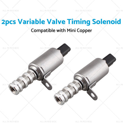 2x Variable Valve Timing Solenoid Suitable for MINI Cooper Countryman L4 R56 R60-3