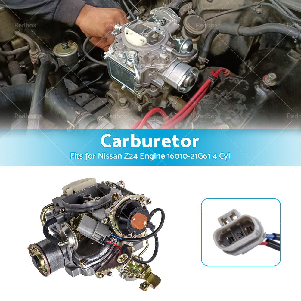 Carb Carburetor Fits For Nissan 720 Pickup 2. 4L Z24 Engine 16010-21G61 4 Cyl-2