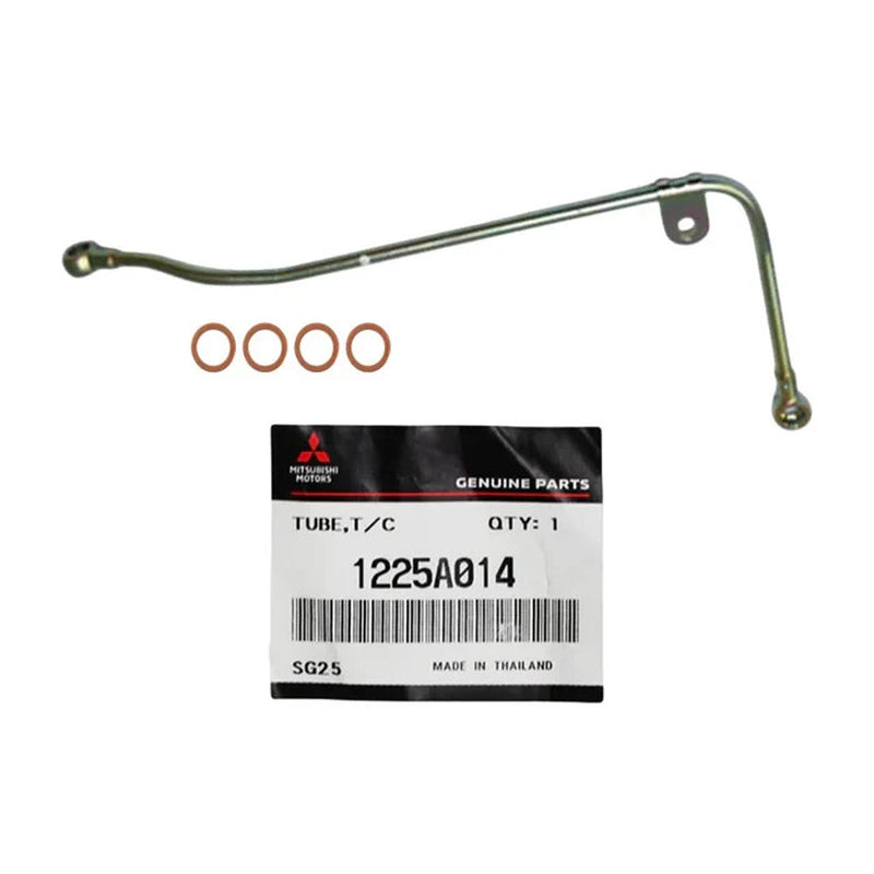 Genuine Turbo Oil Feed Pipe+Gaskets for Mitsubishi Challenger 4D56 2.5L 2WD